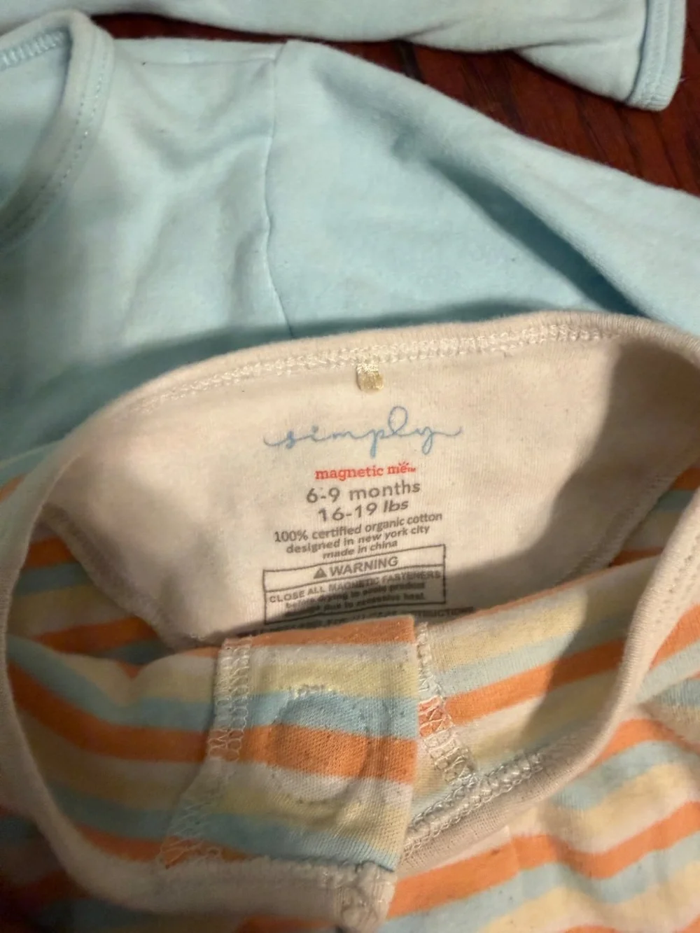 Magnetic me onesies